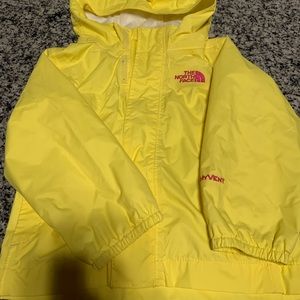 The north face light jacket/rain 2T